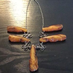 Vintage Baltic Amber necklace.